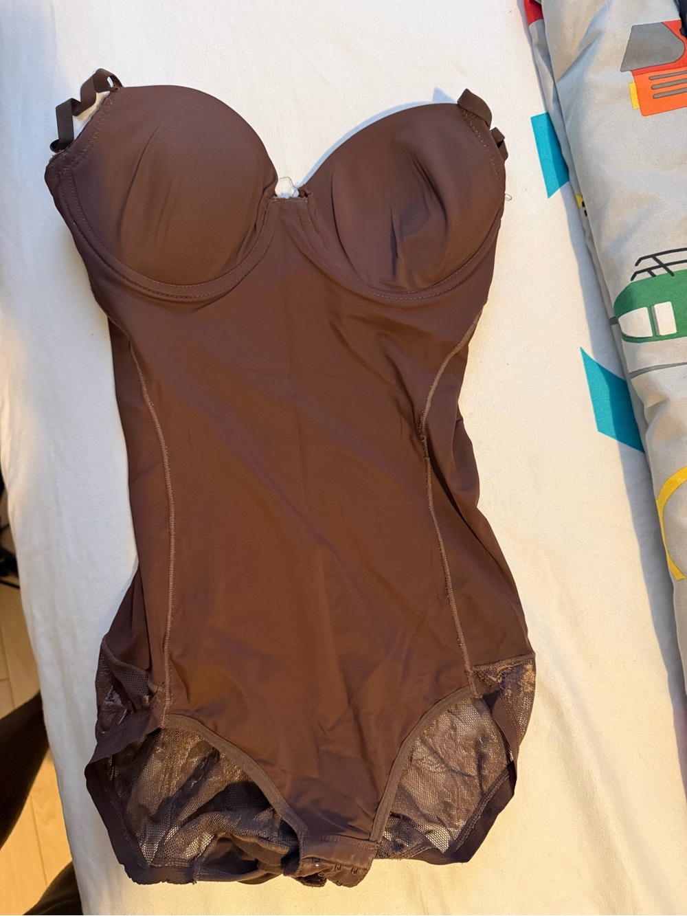 Chocolate Brown Shapewear Bodysuit
